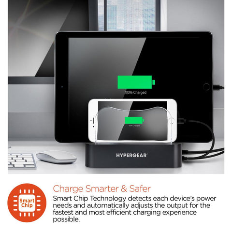 Premium USB APPLE Charging Station w/Stand
