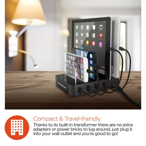 Premium USB APPLE Charging Station w/Stand