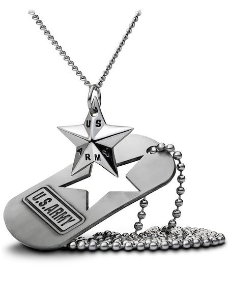 Army Star Dog Tag Set (2 Pieces)
