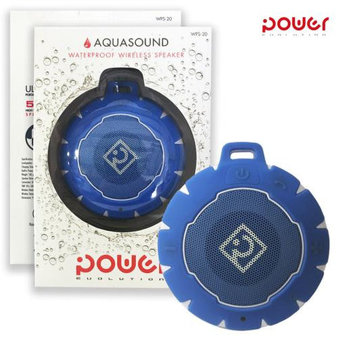 The AquaSound Waterproof Bluetooth Speaker